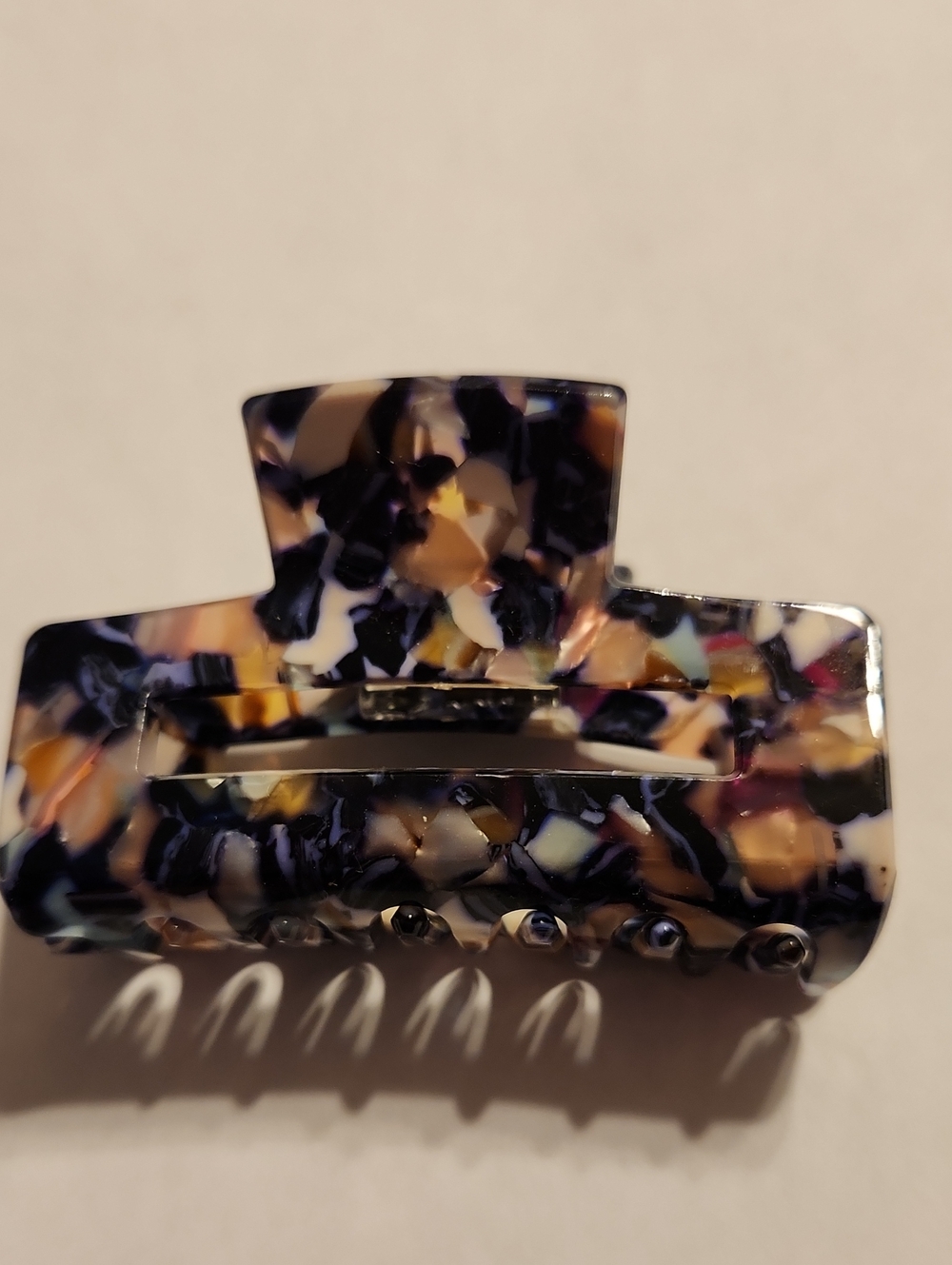 NWOT Acetate Hair Clip 3 inches